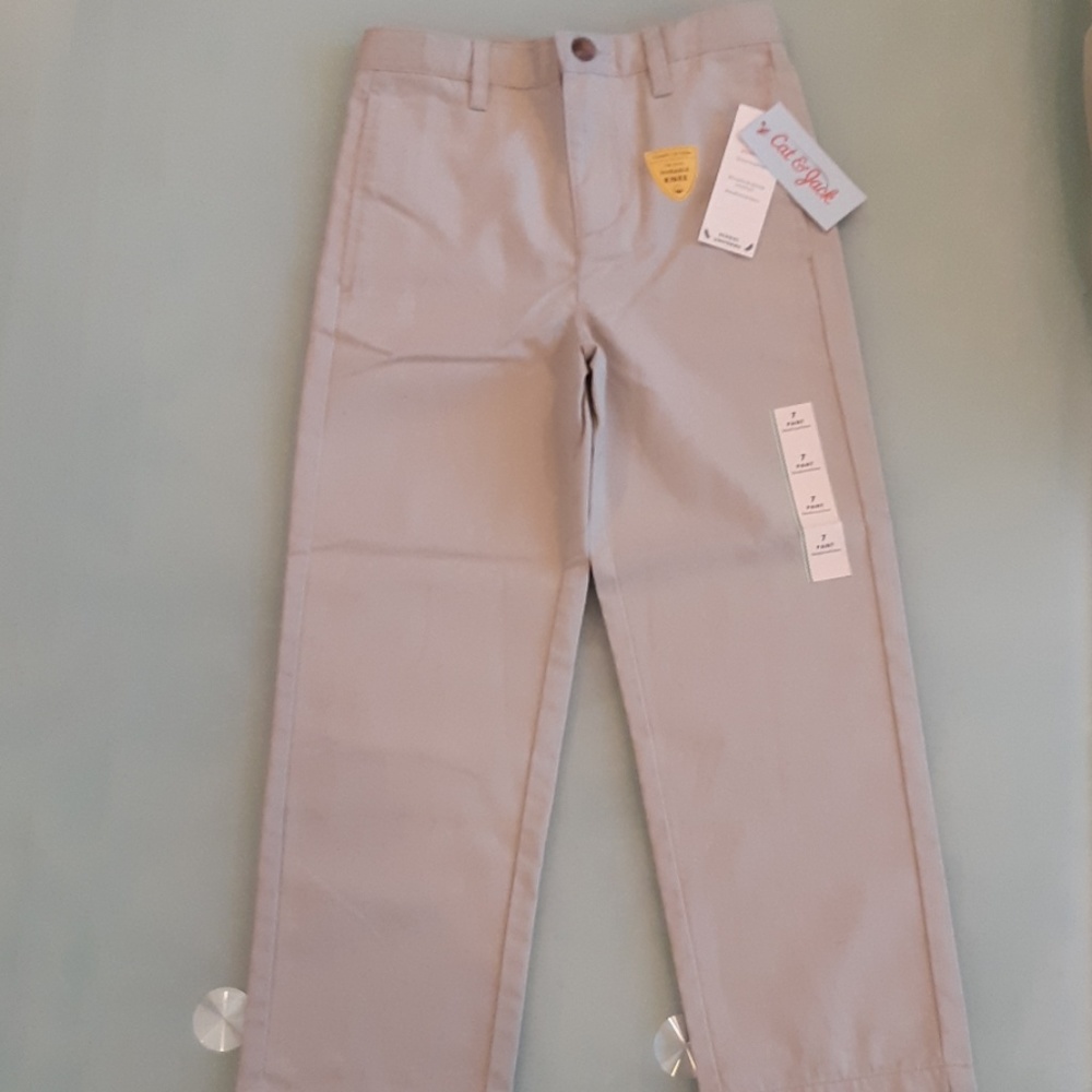 COPY - Boys Straight Fit Uniform Chino Pants - Cat & Jack Khaki
